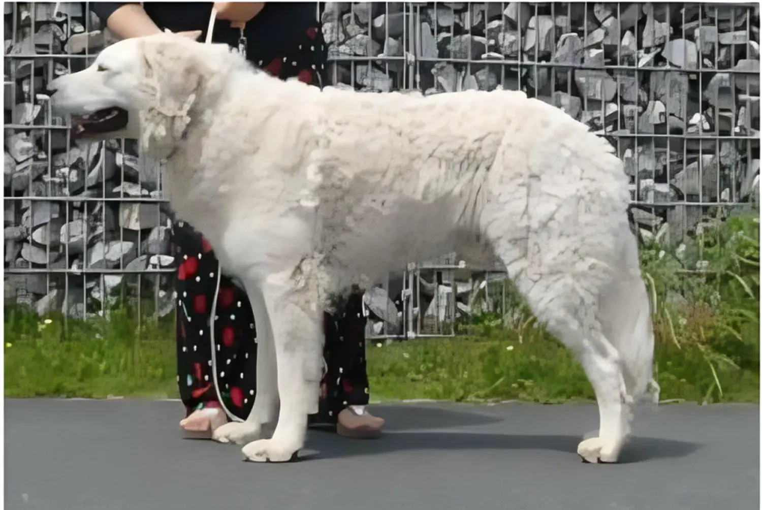 Hund von Kuvasz-Freunde