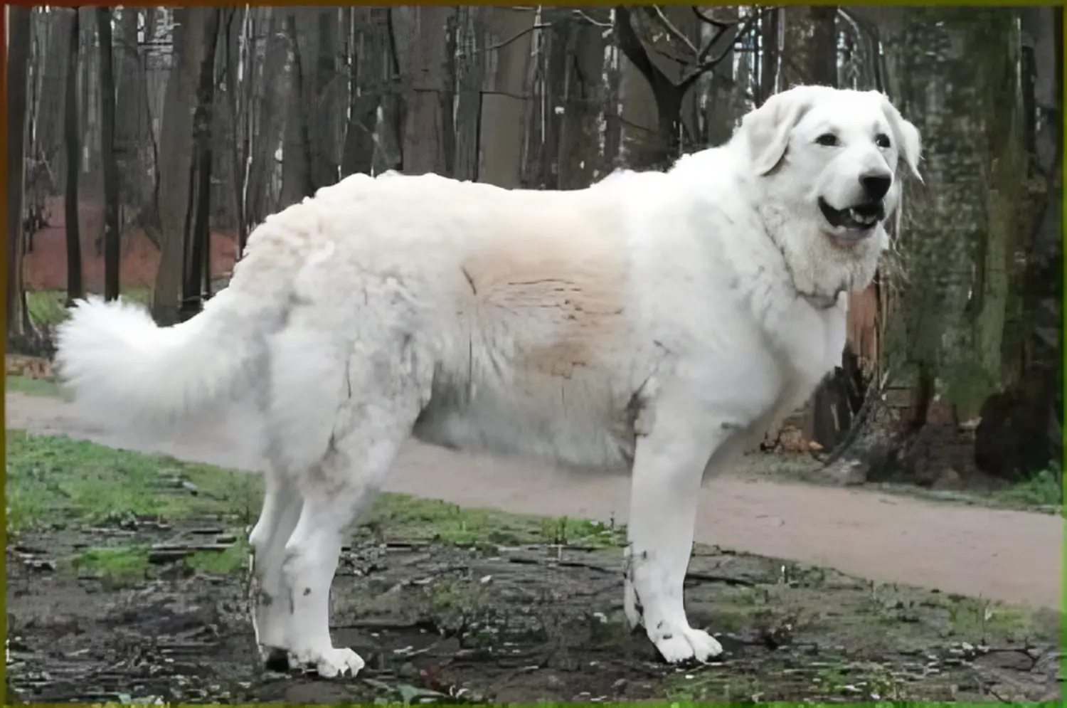 Hund von Kuvasz-Freunde
