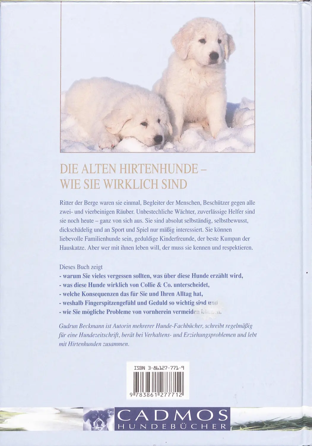 Die Alten Hirtenhunde – Gudrun Beckmann von Kuvasz-Freunde