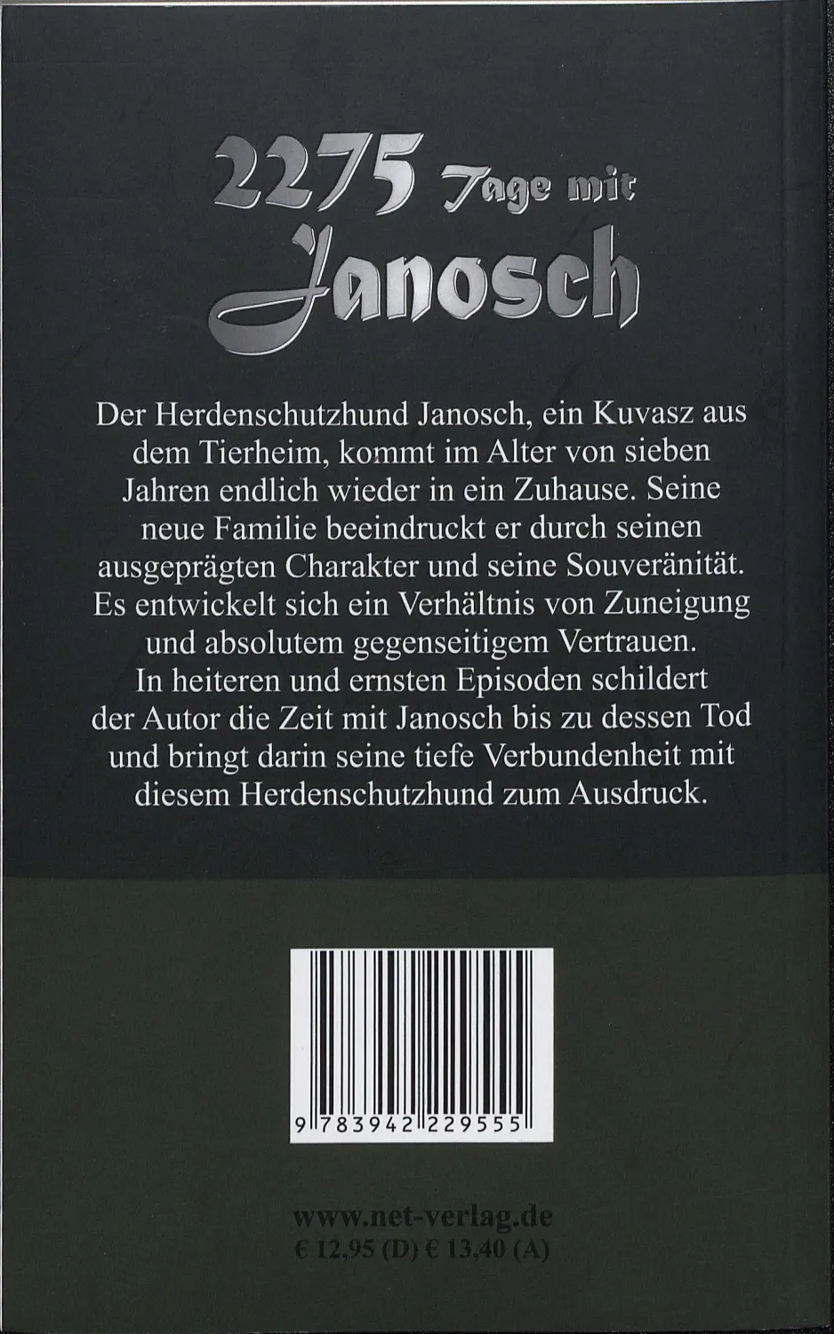 2275 Tage mit Janosch – Gottfried Heinrich von Kuvasz-Freunde